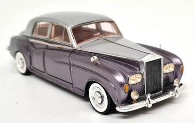 ATC 1/43 Rolls Royce Silver Cloud III 1962-1965 Violet Resin Model Car REPAIRS - Image 1 of 4