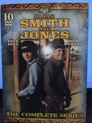 Alias Smith and Jones: Discs 5,6,7,8,8 & 10.  (DVD) Missing Discs 1,2,3 & 4. — 第 1/4 张图片