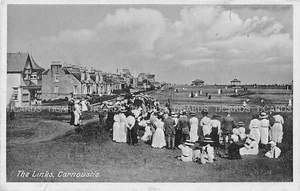 Foto-Postkarte 1913 Carnoustie Golf Links Schottland - Bild 1 von 2
