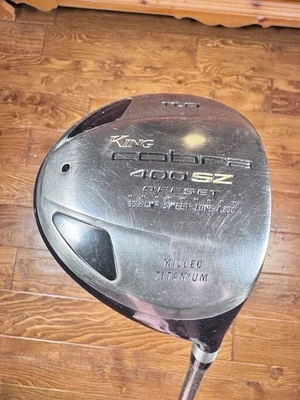 King Cobra 400 SZ Offset Driver 11° Graphite Aldila Senior Lite Flex 50g RH - Image 1 of 4