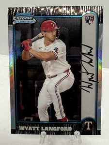 2024 Bowman Chrome - 1999 Bowman Chrome 25th Anniversary Wyatt Langford #BC25-16 - Picture 1 of 2