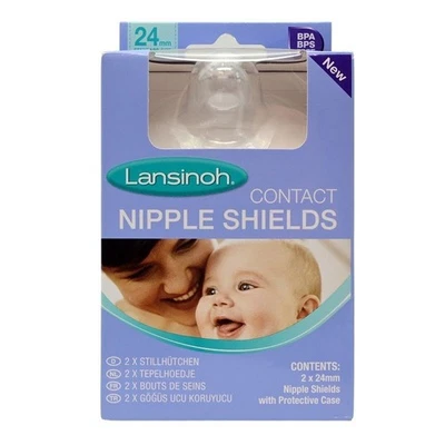 LANSINOH Stillhütchen 24 mm, 2 St PZN 12420434 - Bild 1 von 2