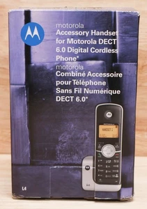 Motorola L4 DECT 6.0 Replacement Cordless Handset MOTO-L4S - Picture 1 of 3