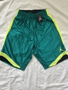 New Air Jordan Nike Basketball Shorts Vintage Men’s Sz Small S 576638-345 Green - Picture 1 of 6