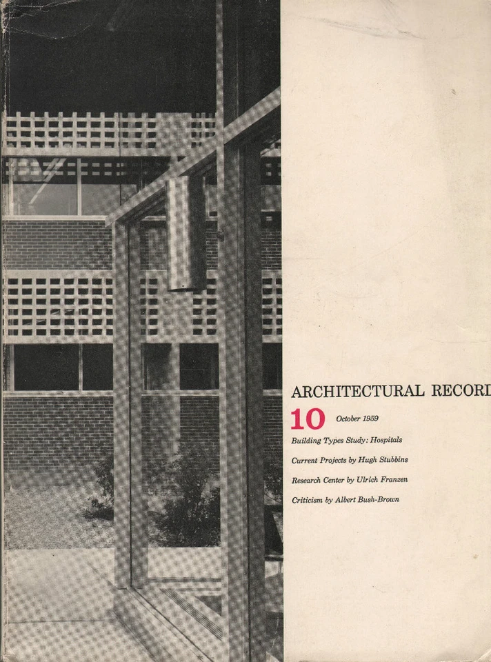 ARCHITECTURAL RECORD n. 10 October 1959 - Image 1 of 1