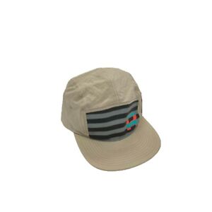 Reebok Unisex Khaki/Stripe Nylon Cap