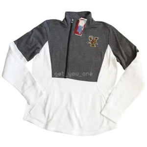 NWT Adidas Women's Vermont Catamounts 1/2 Zip Top Training Pullover - Picture 1 of 10