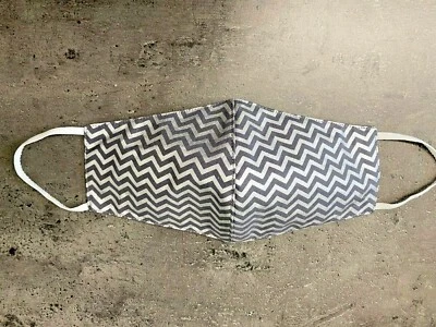 Mascarilla facial reversible para adultos bidireccional 2 n 1 Argyle Chevron rugby oso pajarita a cuadros Foto 1 de 4