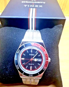 Ultra Rare Timex x Huckberry Q COKE Men's Diver Watch LIMITED EDITION W/Box! - Picture 1 of 23