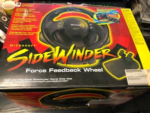 Microsoft Sidewinder Force Feedback Wheel (X03-65738) - Picture 1 of 10