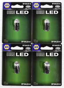 (QTY 4) NAPA Standard LED Bright White Miniature Bulb BP194LED-N (NEW SEALED) - Picture 1 of 3