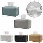 Easy to Clean Leather Tissue Box Effortless Restoration to Original Shape