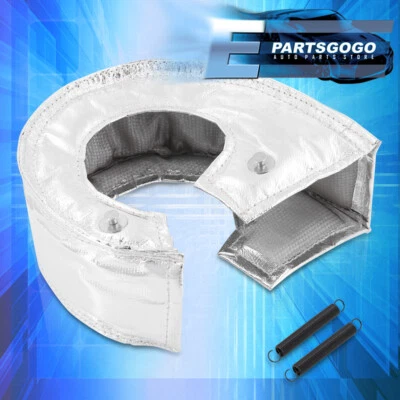 For BMW GT30 GT32 GT35 GT37 GT40 GT42 GT47 GT55 Turbo Charger Heat Shield Silver Foto 1 de 3