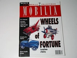 Mobilia Monthly Marketplace for Automobilia March 1995 Pedal Toy Vehicles - Imagen 1 de 5
