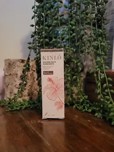 Protector Solar Kinlo Golden Rays - Amplio Espectro FPS 50+ - Tintado Profundo - Nuevo en Caja - Imagen 1 de 4