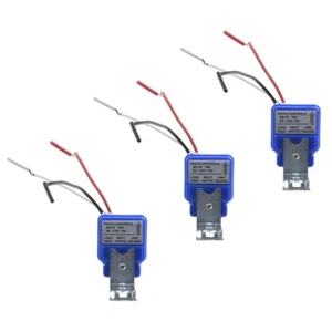Energy Saving Automatic Photocell Switches Set of 3 for Easy Installation - Picture 1 of 13