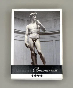 Michelangelo Buonarroti David Playing Cards - Made In Italy - imaginArts - Picture 1 of 8