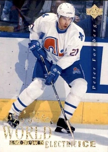 1994-95 Upper Deck Hockey Electric Ice Peter Forsberg #555 Quebec Nordiques - Picture 1 of 2