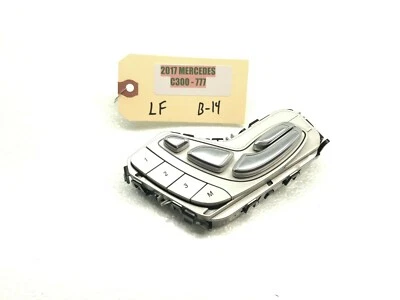 Interruptor de ajuste del asiento delantero izquierdo mercedes-benz c300 w205 2016-2021 fabricante original. Foto 1 de 4