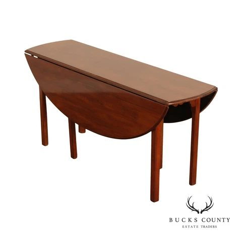 George III Style Cherry Drop-Leaf Table Cover