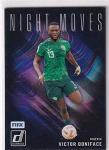 2024-25 Panini Donruss Soccer No. 8 Victor Boniface Night Moves Case Hit SSP - Bild 1 von 2