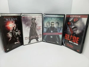 Blade DVD Lot: Vampire Action Quadruple Feature! Very Good Condition - Picture 1 of 5