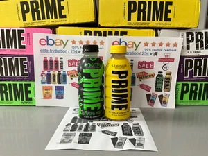 Prime Hydration Glowberry & Limonade Konvolut seltener US-Import in der Hand versandfertig