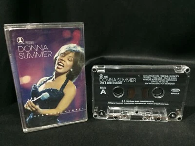Donna Summer Live & More Encore! Cassette Tape (Epic 1999) - Image 1 of 4