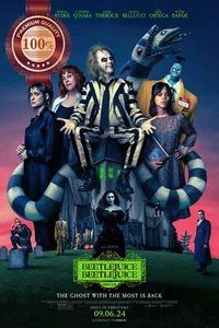 BEETLEJUICE BEETLEJUICE 2024 TEASER MOVIE FILM CINEMA PRINT PREMIUM POSTER - Imagen 1 de 6