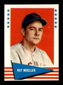 1961 Fleer #128 Ray Mueller   NM/NM+ X2510807