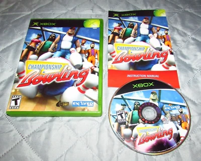 Championship Bowling (Microsoft Xbox) Complete Fast Shipping - Image 1 of 2