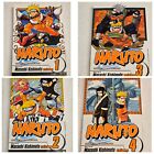 2003 Naruto Vol.1 2 3 4 The Tests of the Ninja Paperback Shonen Jump Manga Books
