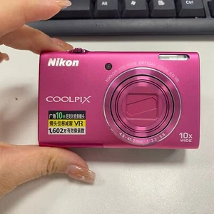 Nikon Coolpix S6200 16 MP Digital Camera 10x Optical w/battery SD Card - PINK - Picture 1 of 7