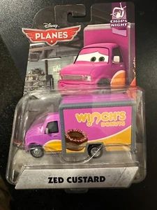 Disney Pixar Cars Planes - Zed Custard (Night Chops) Diecast - Picture 1 of 3