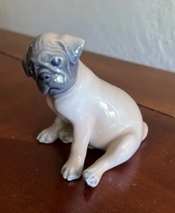 Royal Copenhagen Pug Dog - Picture 1 of 7