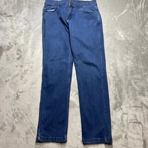 Mugsy Jeans Men's Blue 31x29 Straight Leg Dark Wash Stretch Denim Pants - Picture 1 of 12
