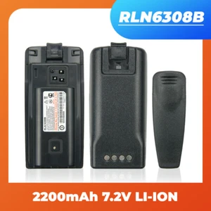 NEW 7.2v 2200mAh LI-ION Battery Pack RLN6308B for Motorola A10 A12 CP110 EP150 - Zdjęcie 1 z 10
