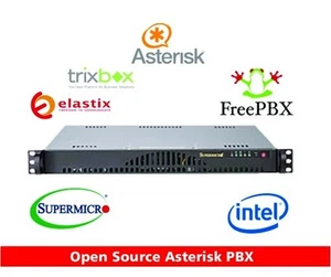 Asterisk Open Source E512-41 1U Rack VoIP PBX 4G 250G OpenVox 2 FXO 2 FXS - Picture 1 of 11