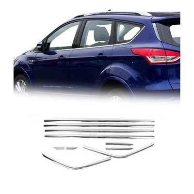 Window Molding Trim Streamer for Ford Escape 2013-2019 Stainless Steel 10x - Изображение 1 из 4