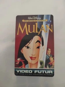 Mulan Mini Fiche Cinéma Video Futur Carte #70 - Imagen 1 de 2