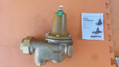 Watts 0009465 Water Pressure Reducing Valve LF25AUB-Z3 2 25-75 psi 2in Water NEW - Image 1 of 4