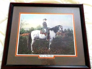 General Robert E. Lee und Reisender gerahmter STE-Druck 1994 - Bild 1 von 5