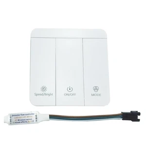 DC5-24V WS2811 Running Water Flowing LED Light Strip Controller 3Key RF Button - Picture 1 of 6