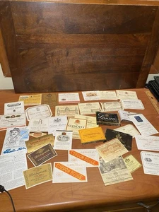 Großes Konvolut alter Weinetiketten 70er 80er Jahre  - Bild 1 von 7