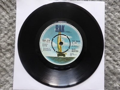 SUZI QUATRO - THE RACE IS ON, 1978 EX Foto 1 de 2