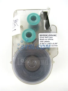 Panduit P1 Label Cassette Vinyl Self-Laminating S050X150VAC NOS ~STSI - Picture 1 of 5
