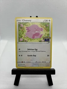 Chansey 051/078 Pokémon GO Regular - Picture 1 of 2