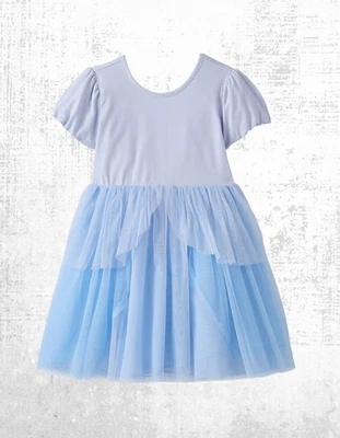 Vestido de tul Ex Hanna Andersson princesa Aurora para niña en Cenicienta k PVP £59 Foto 1 de 4