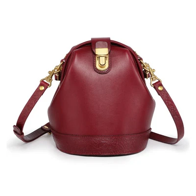 Bolso Bandolera Old Trend Cuero Eco Doctor Convertible Rojo Nuevo  Foto 1 de 4