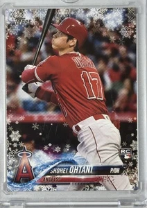 SHOHEI OHTANI 2018 TOPPS HOLIDAY #HMW17 ROOKIE RC LOS ANGELES DODGERS 🔥 - Bild 1 von 2